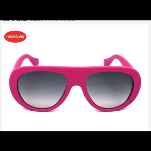 NEW Havaianas Eyewear- Fuchsia, case included - Picture 1 of 7